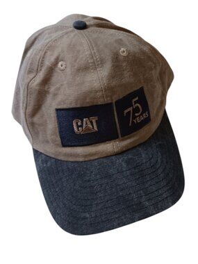 Rare NWT Vintage CAT Caterpillar 75th Anniversary Power Parade 2000 Cap in Box